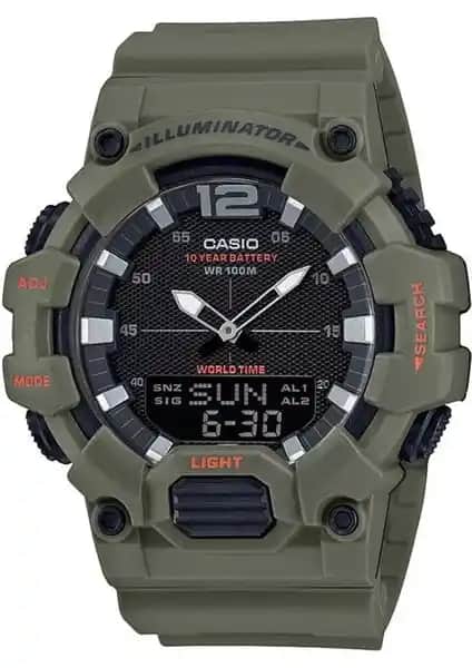 Casio HDC-700-3A2VDF Erkek Spor ve Şık Çok Fonksiyonlu Kol Saati