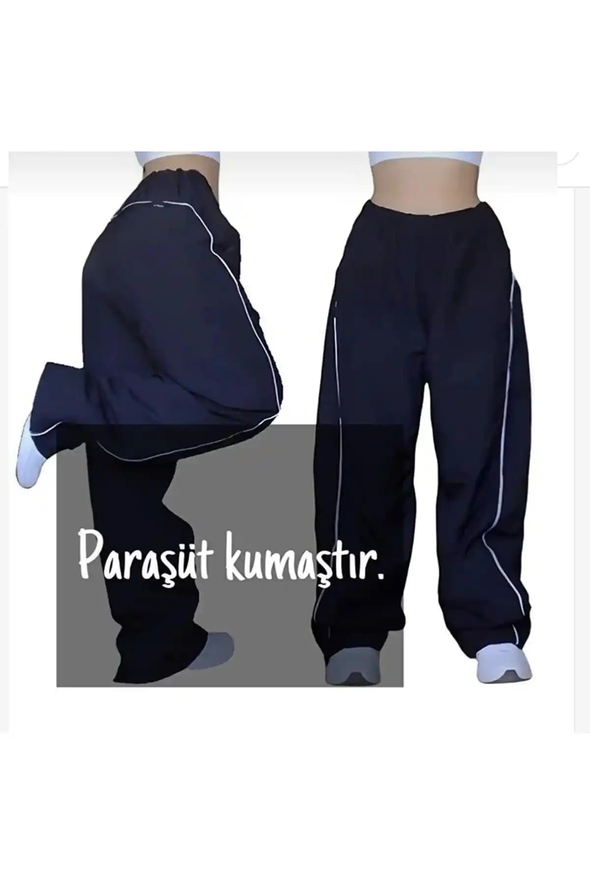 Denikk Lacivert Paraşüt Pantolon Modern Tasarım ve Konfor Sunar